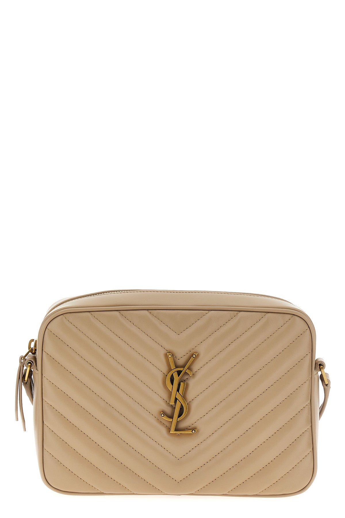 SAINT LAURENT OS lou matelassé leather crossbody bag