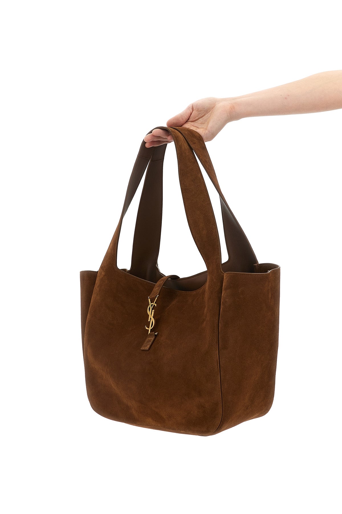 SAINT LAURENT OS le 5 à 7 bea suede shoulder bag
