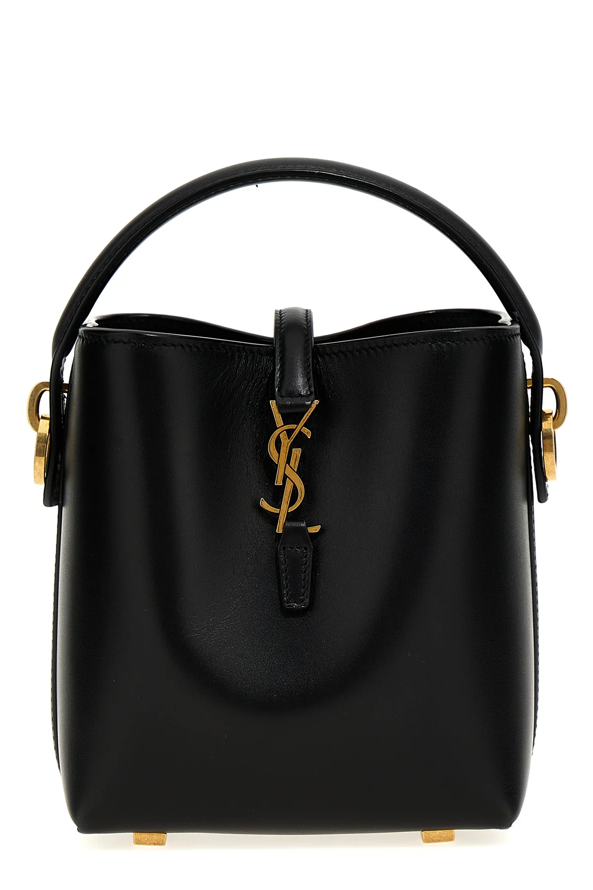 le 37 mini shiny leather crossbody bag