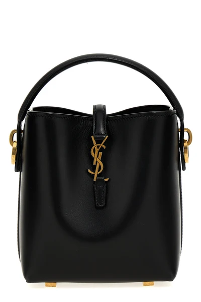 le 37 mini shiny leather crossbody bag