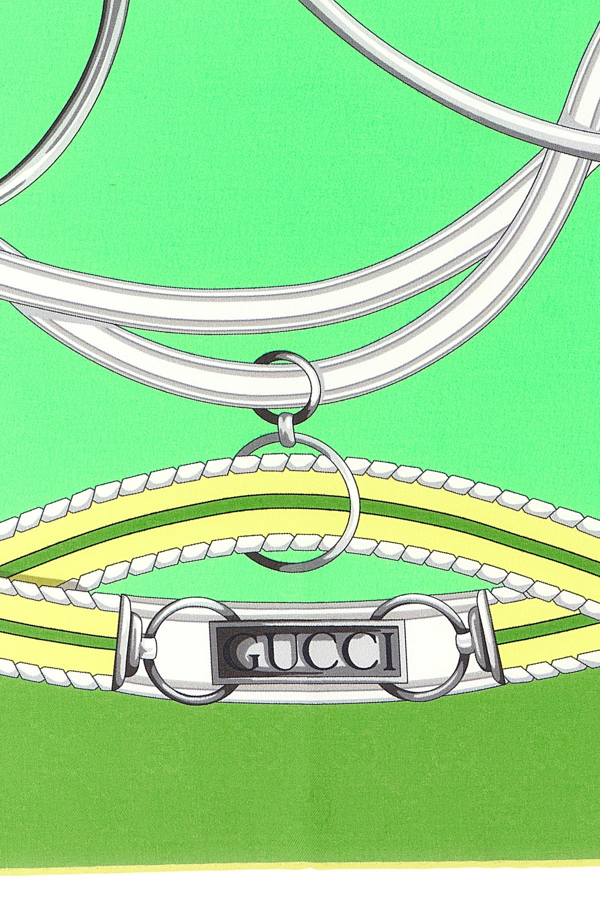 GUCCI OS gg jacquard silk cart