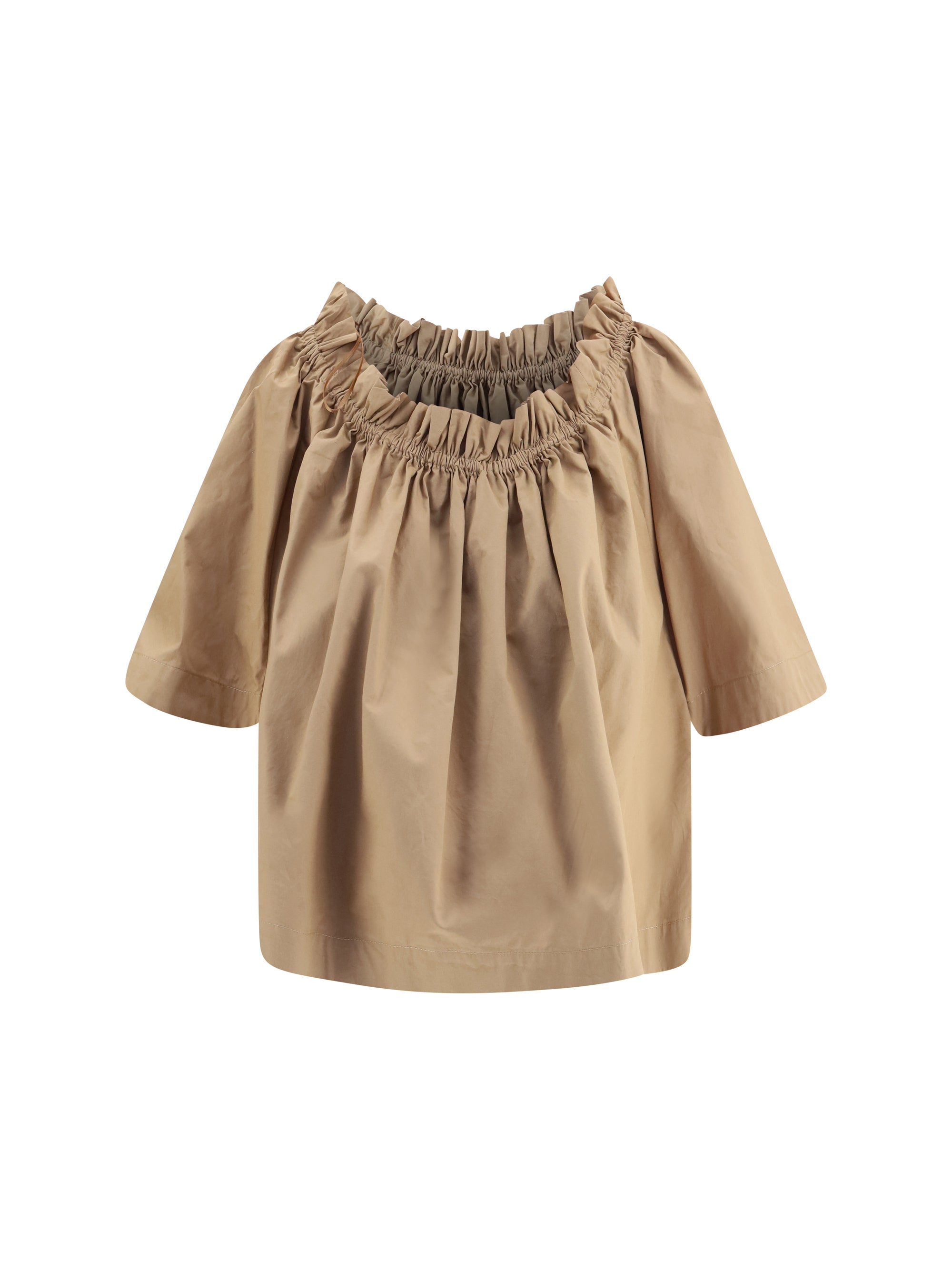 cotton ruffle top
