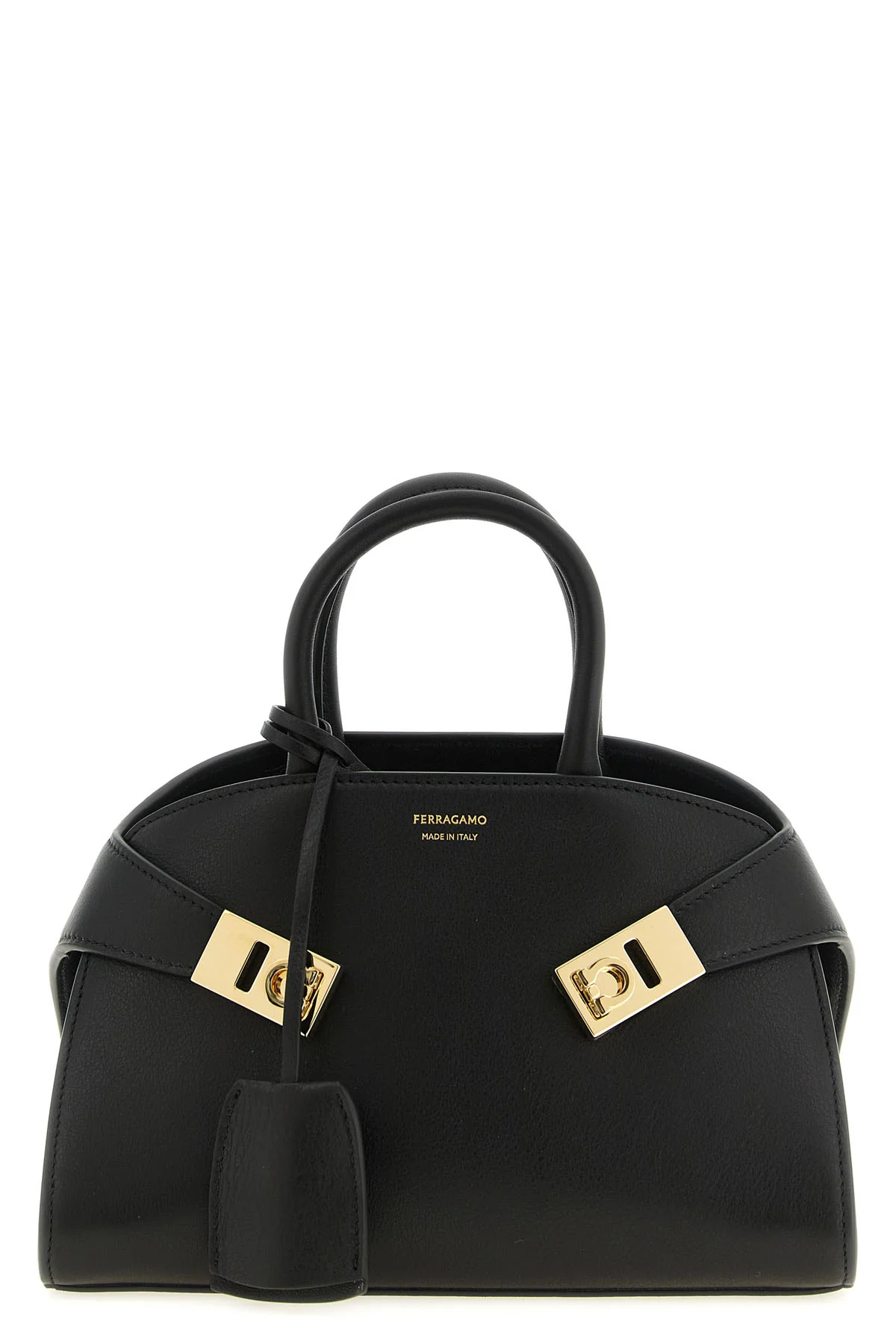 FERRAGAMO OS hug mini leather handbag