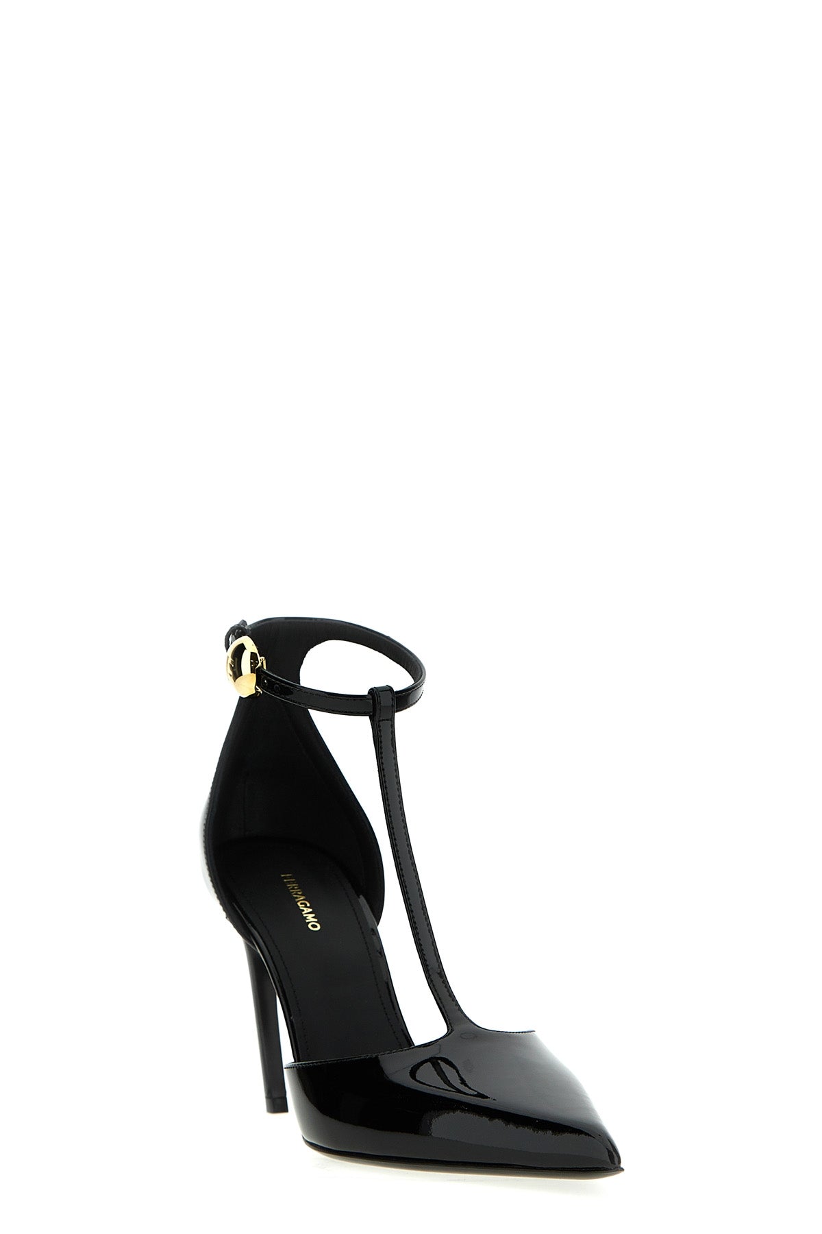 FERRAGAMO 7 odette patent leather pumps