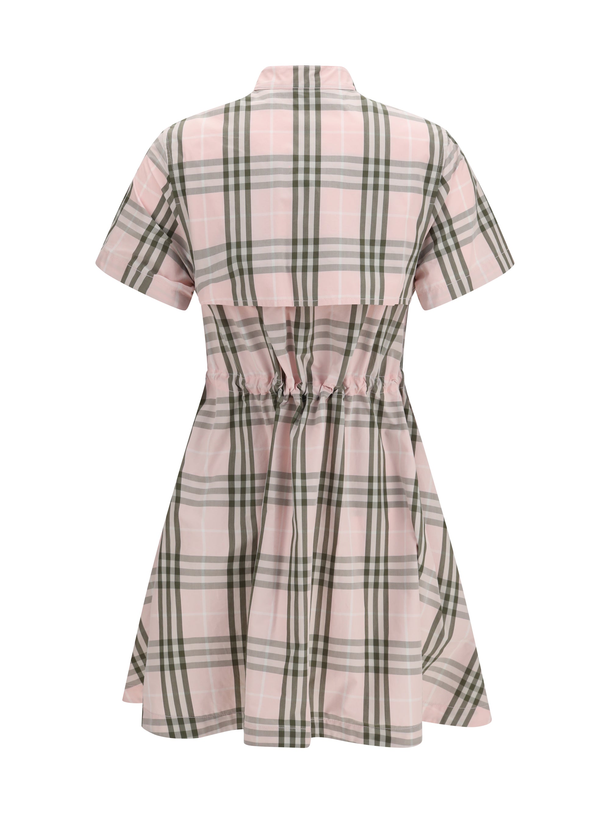 check cotton dress