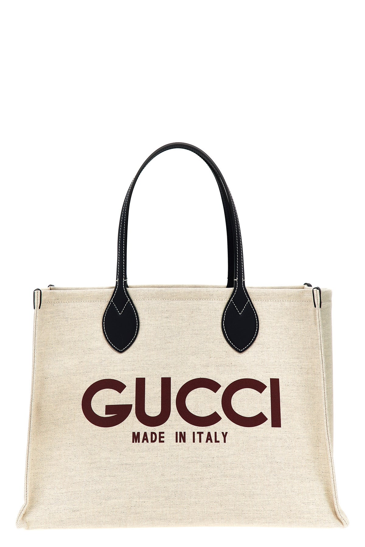 GUCCI OS medium gucci shopping bag in canvas