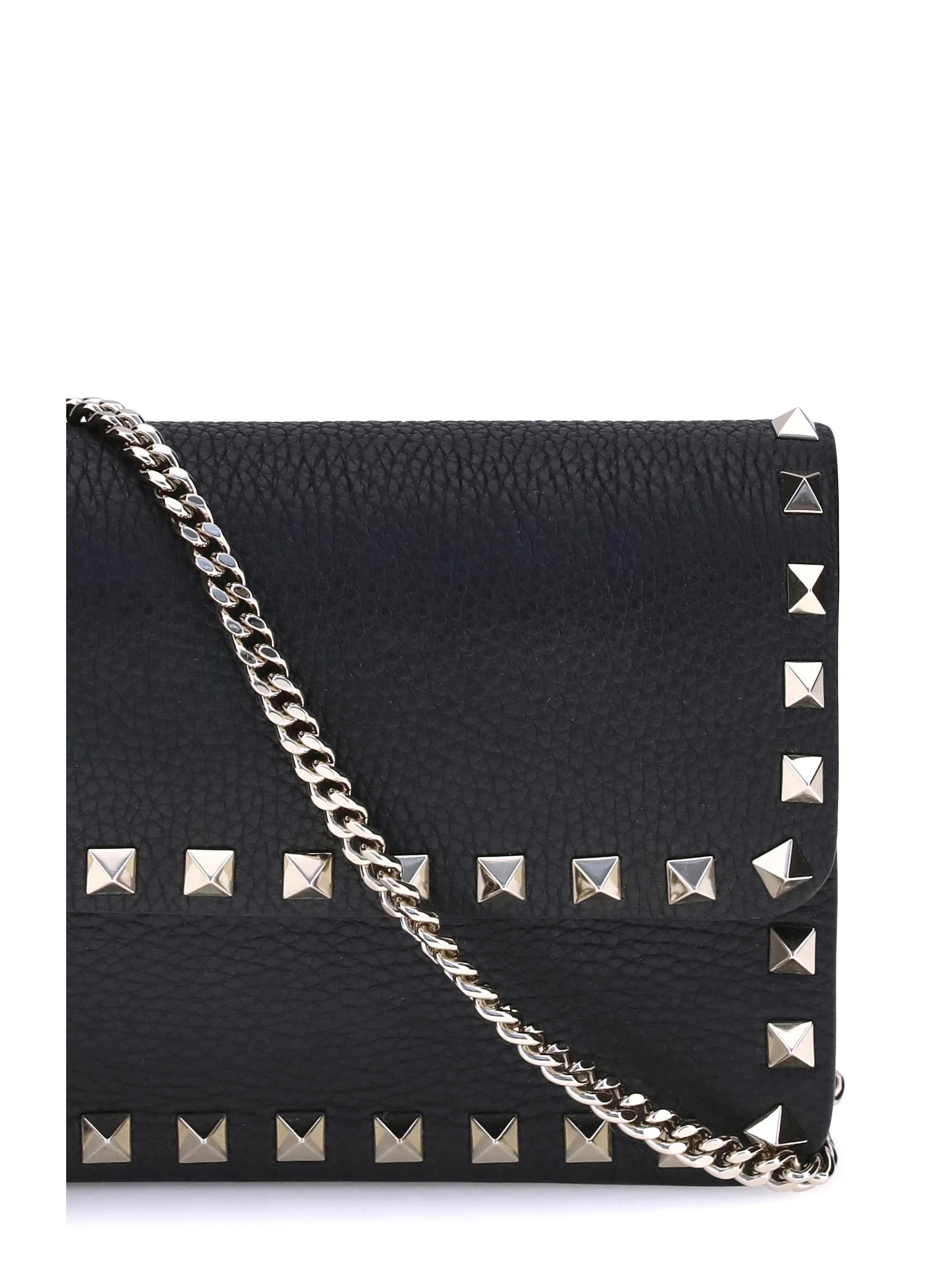 rockstud chain wallet