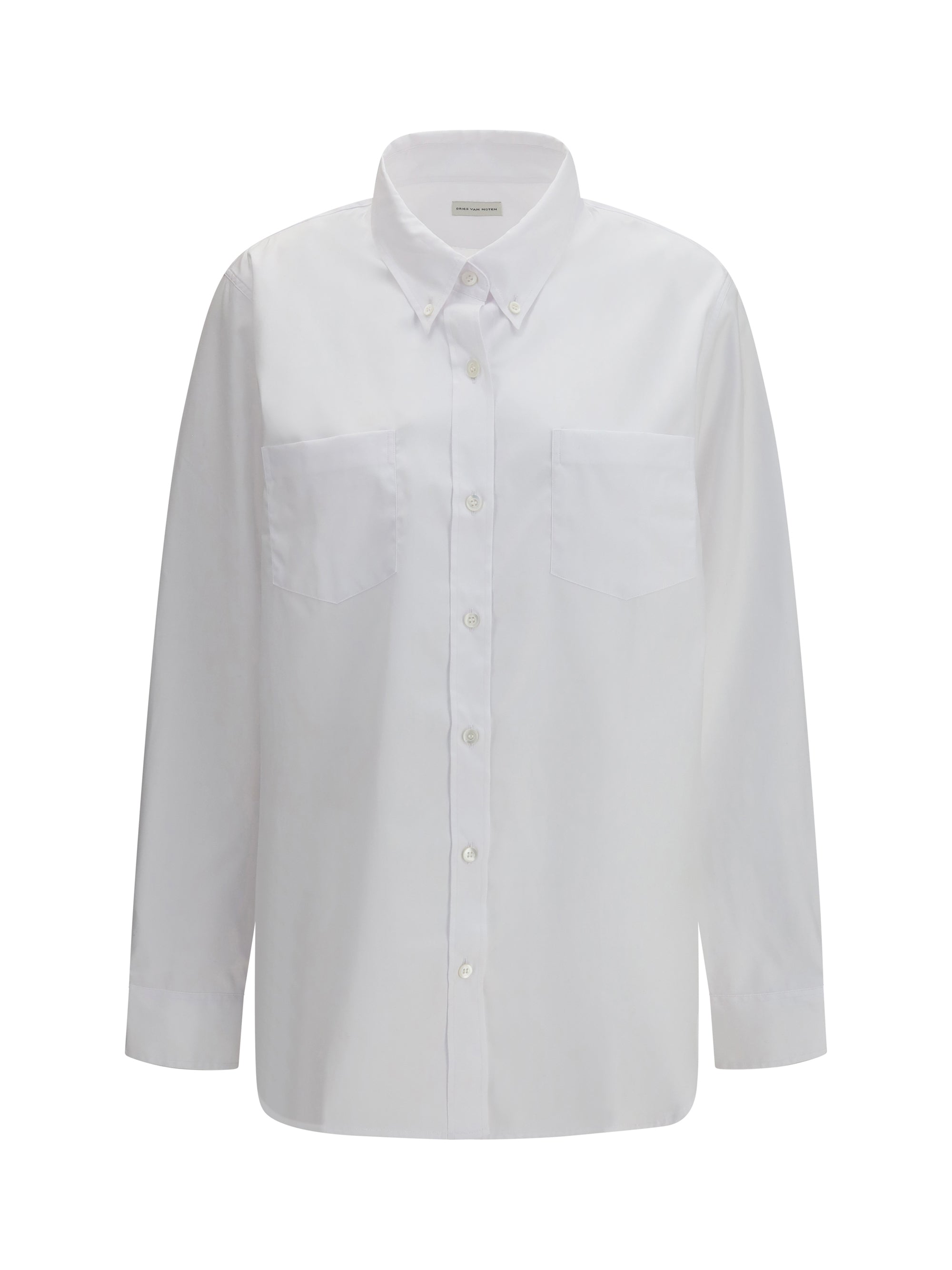 DRIES VAN NOTEN 40 loose cotton shirt