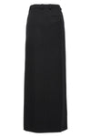 long wool skirt