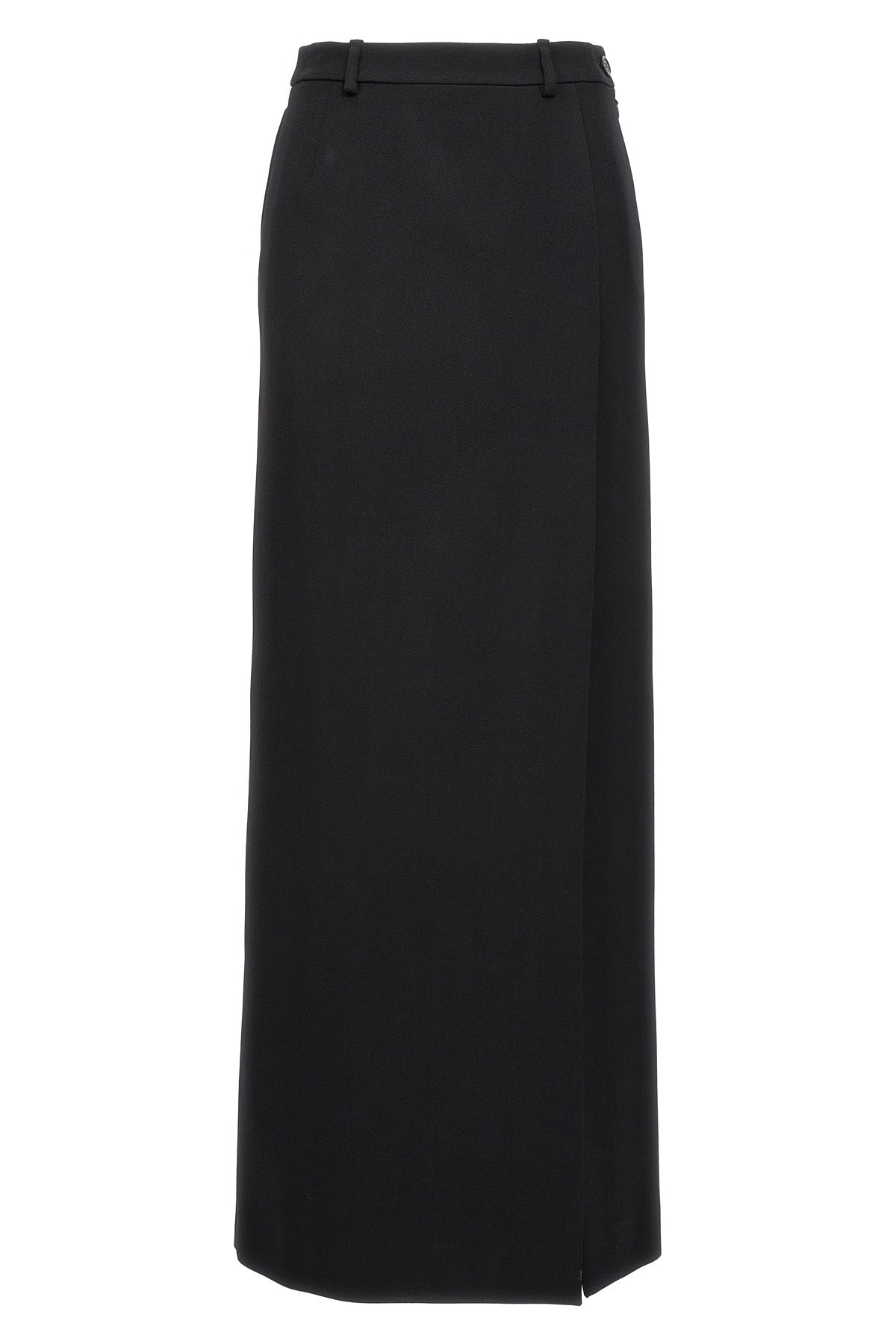 BALENCIAGA 36 long wool skirt
