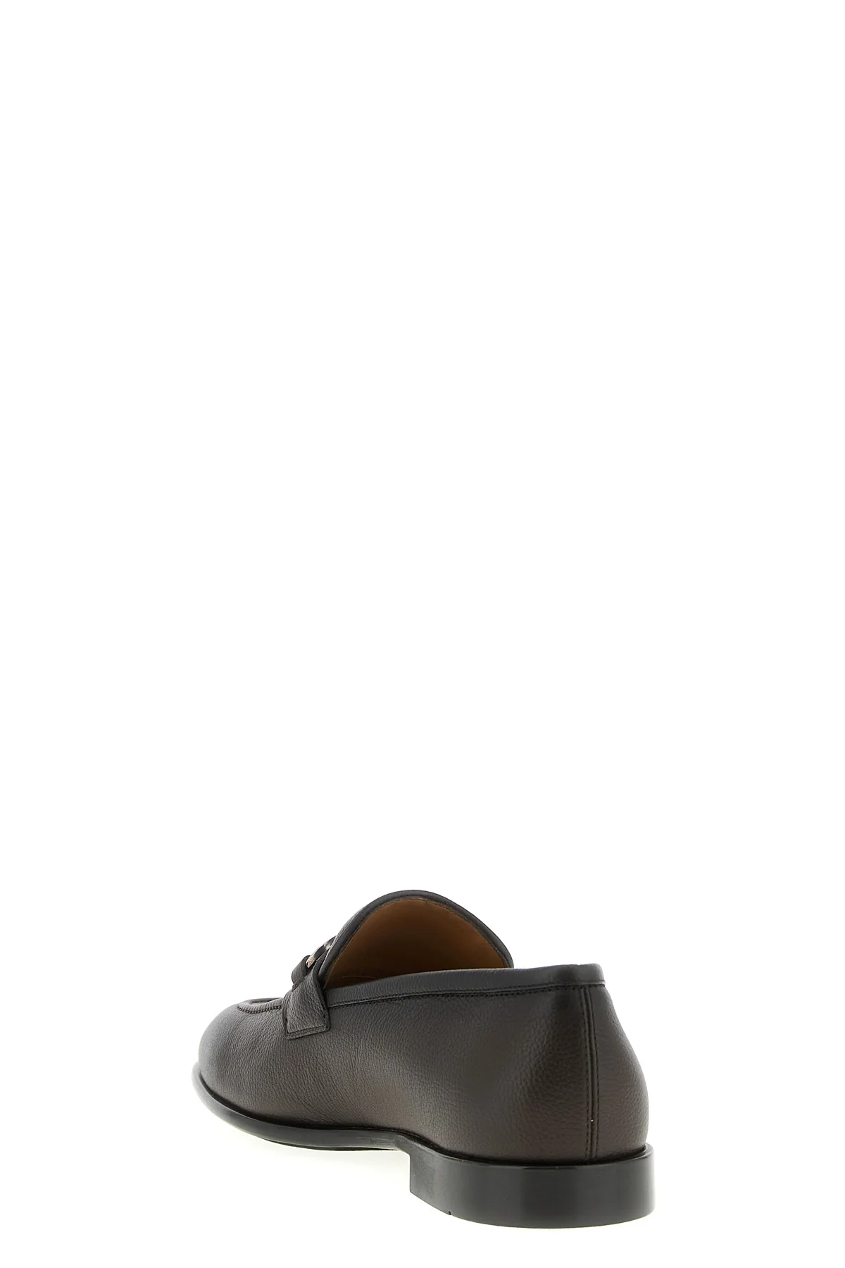 foster hammered calf leather loafers