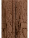 quilted urban light nylon cape
