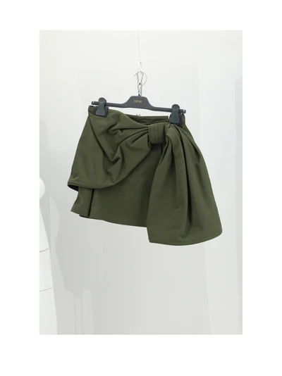 mini skirt khaki
