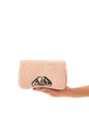 padded leather the mini seal crossbody bag