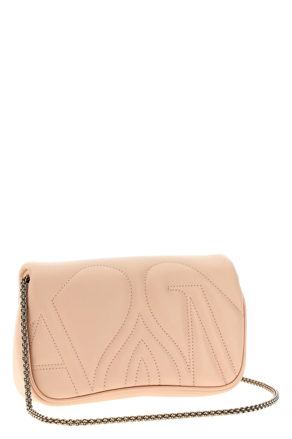 padded leather the mini seal crossbody bag