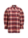 cotton flannel check shirt
