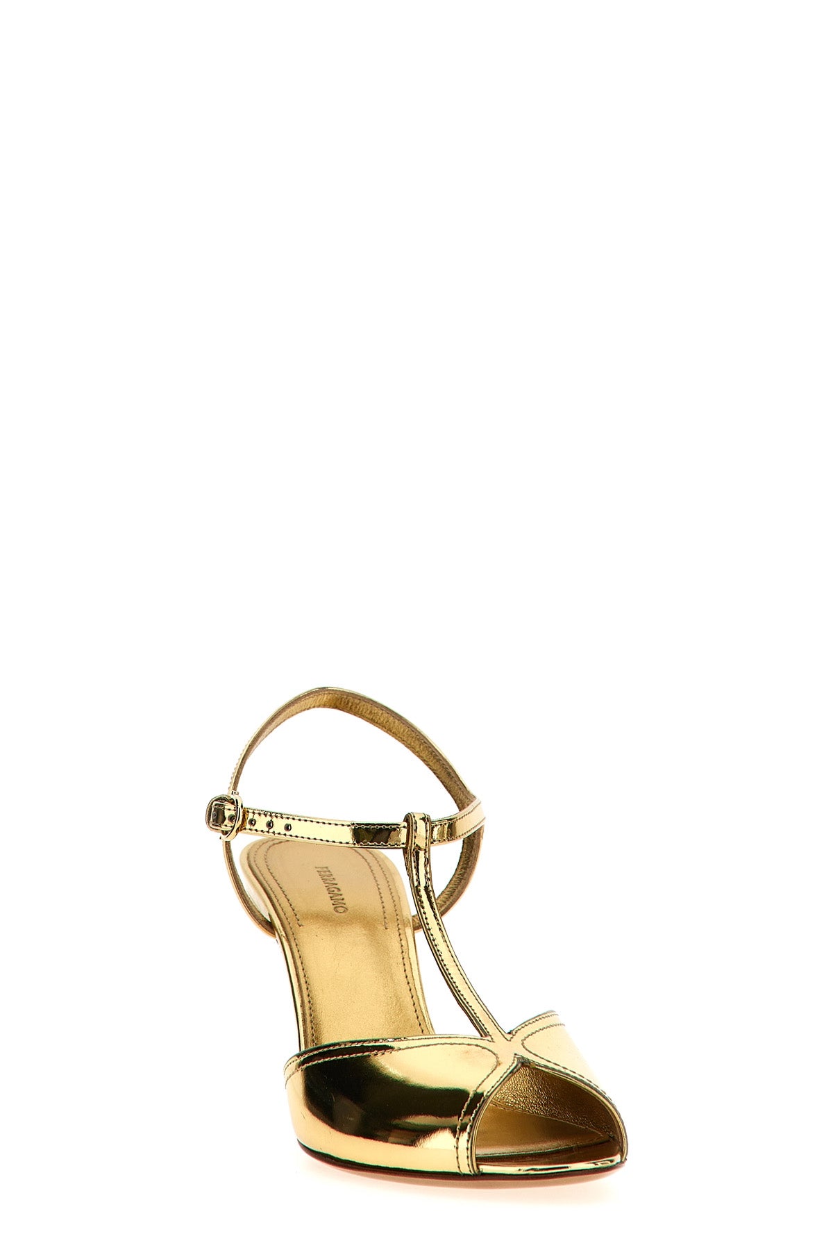 FERRAGAMO 5 ely leather sandals
