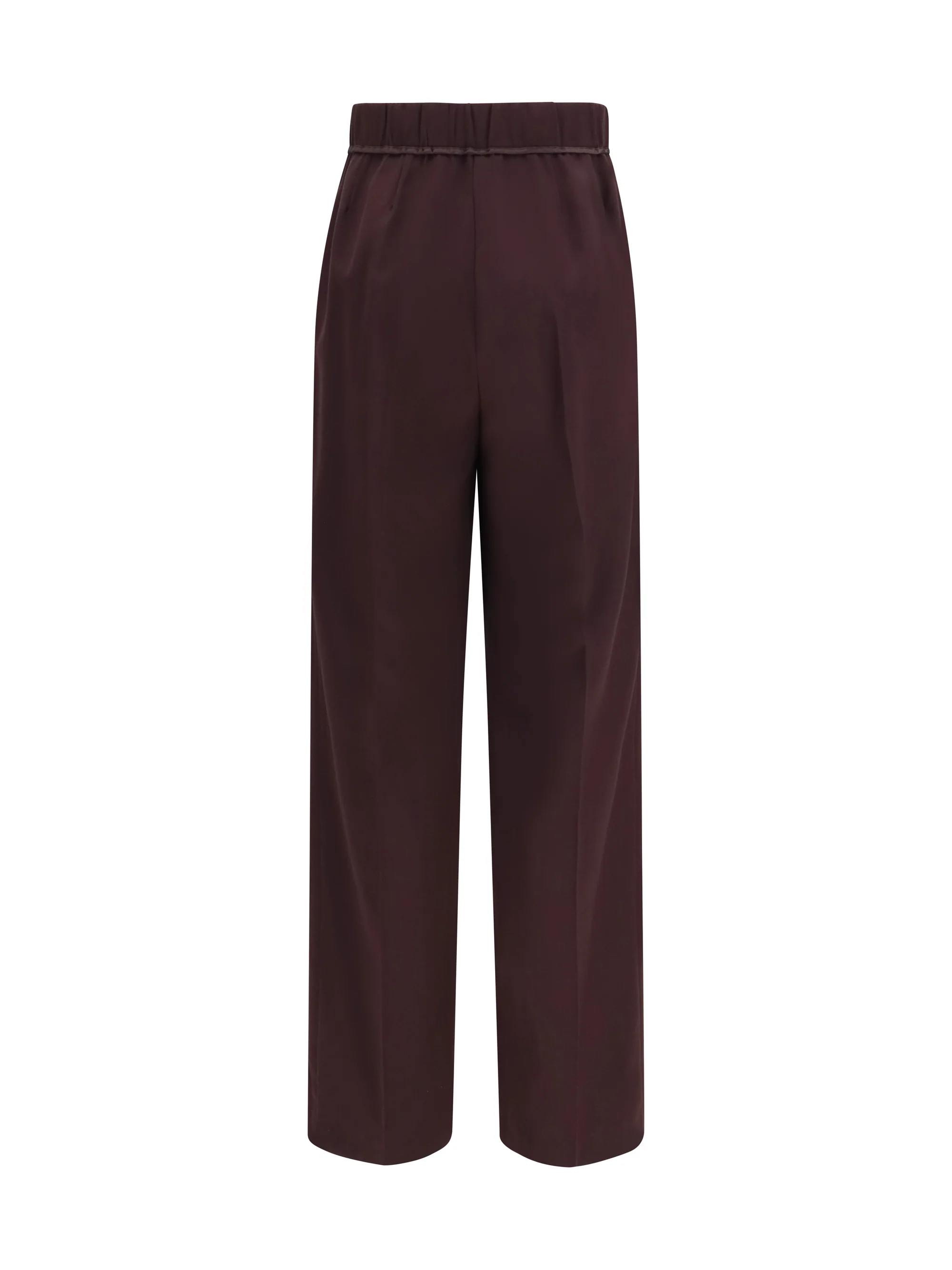 high waisted grain de poudre pants