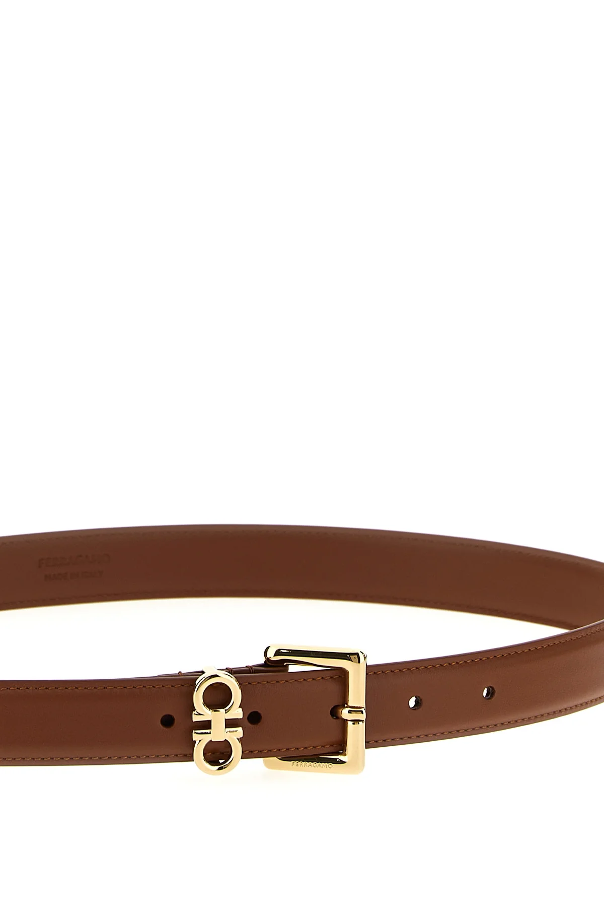 smooth leather belt