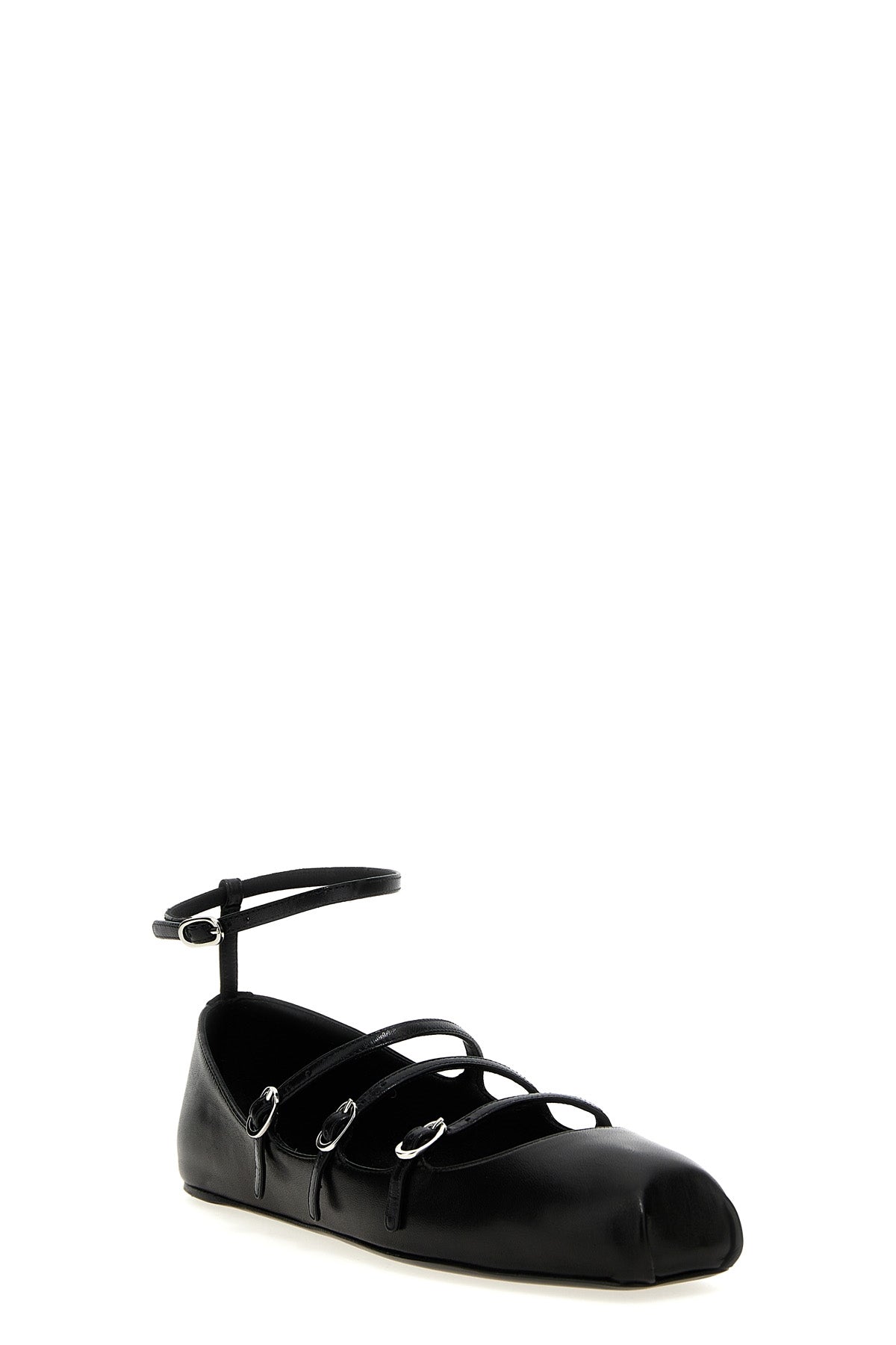 ALEXANDER MCQUEEN 35.5 leather ballet flats