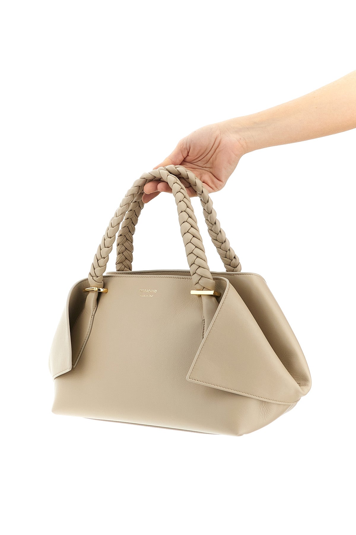 FERRAGAMO OS calf leather handbag (m)