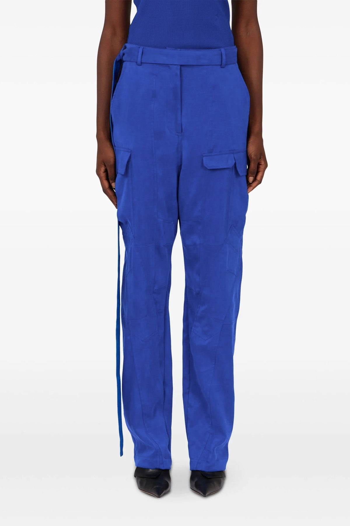 FERRAGAMO 38 lyocell trousers