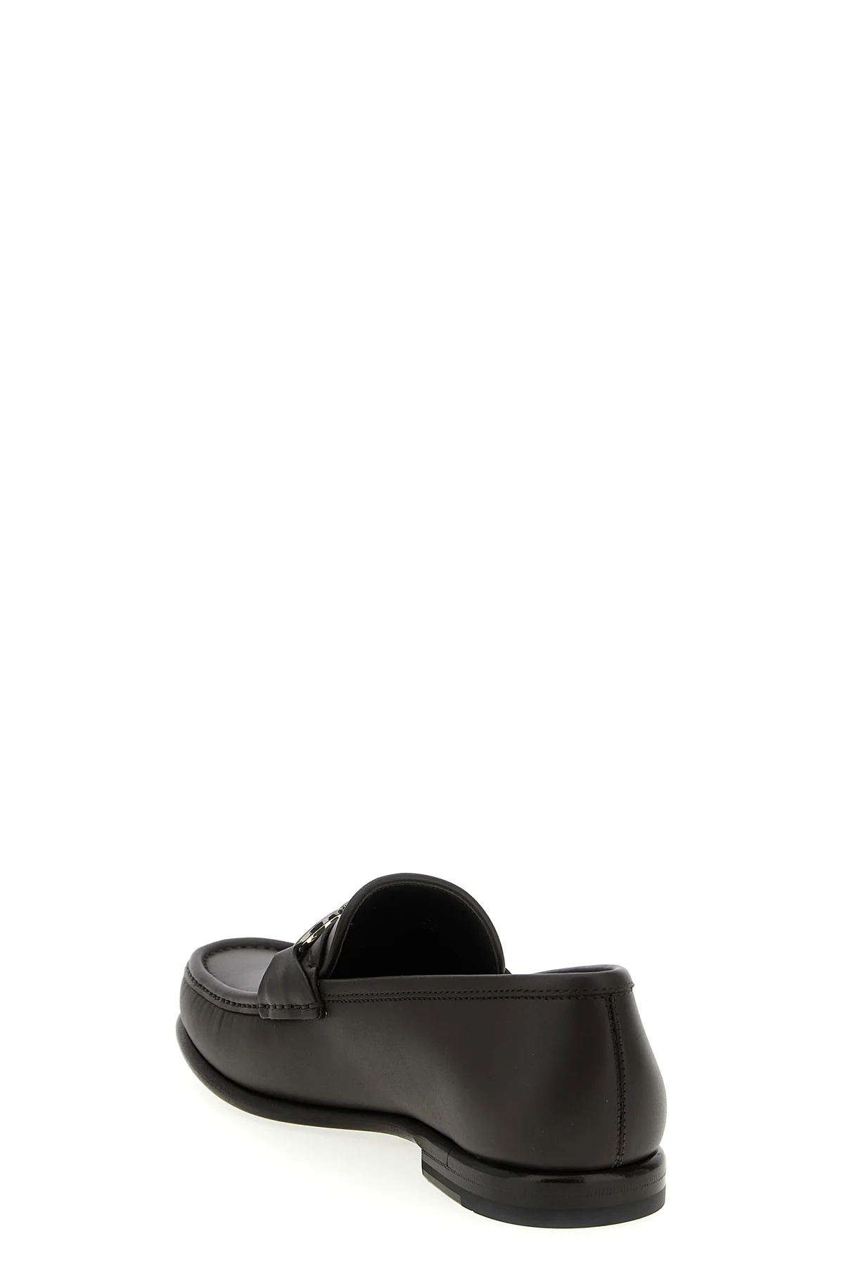 avril leather loafers