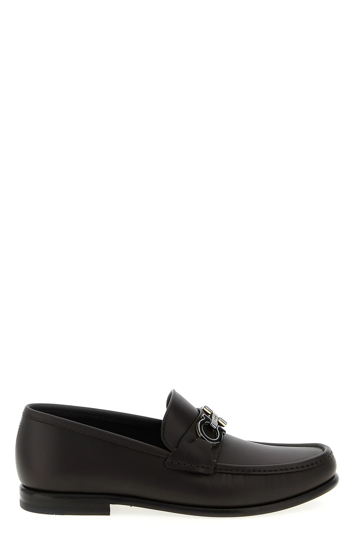 avril leather loafers