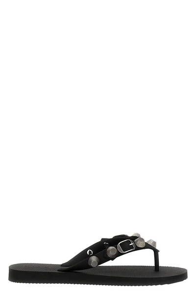 holiday capsule cagole capsule thong sandals in rubber