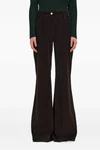 striped velvet trousers