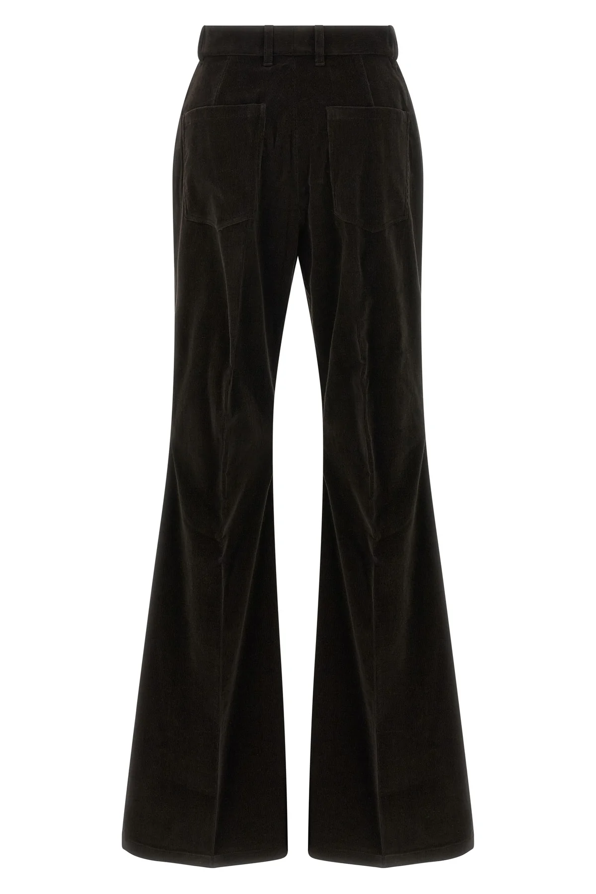 striped velvet trousers
