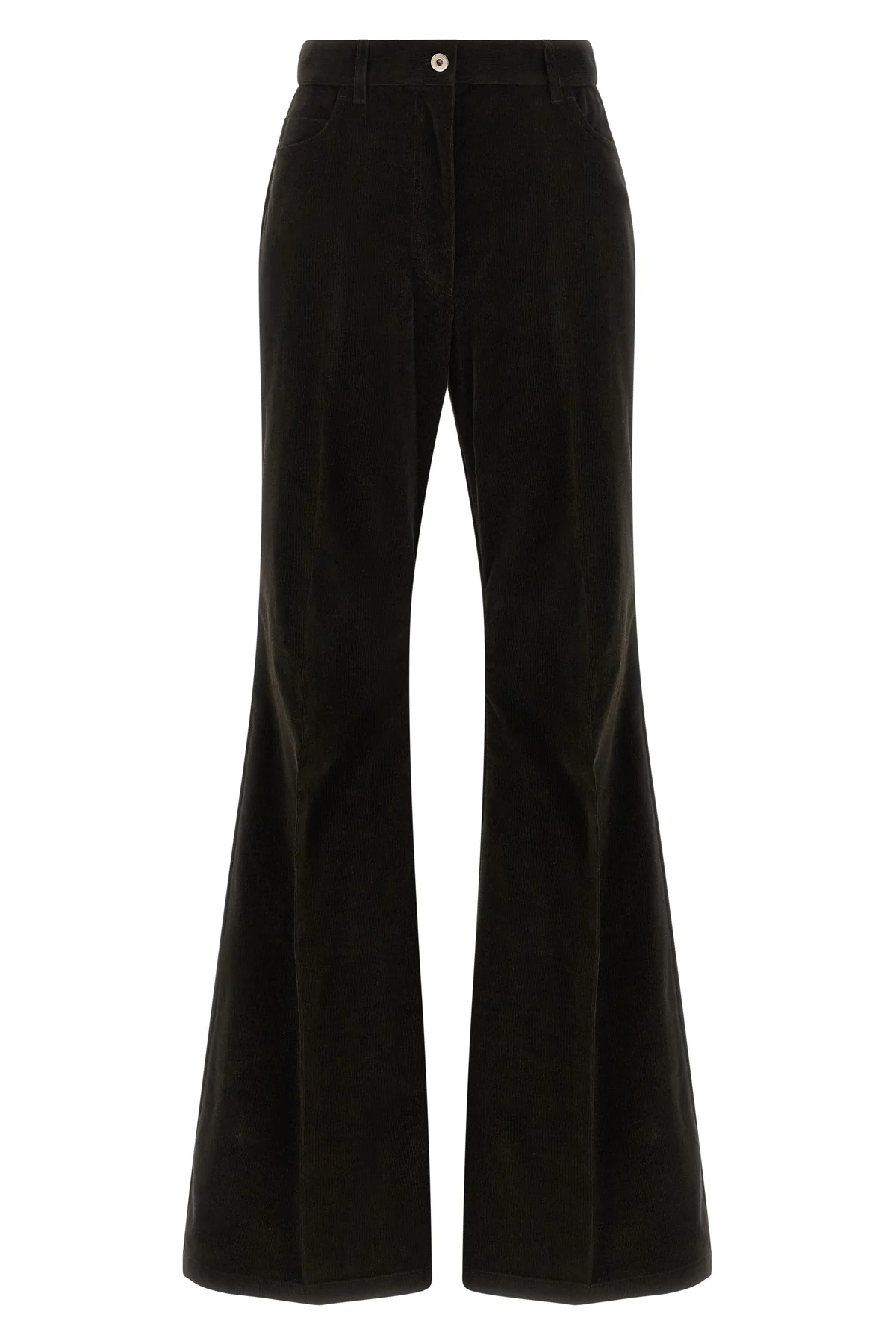 striped velvet trousers