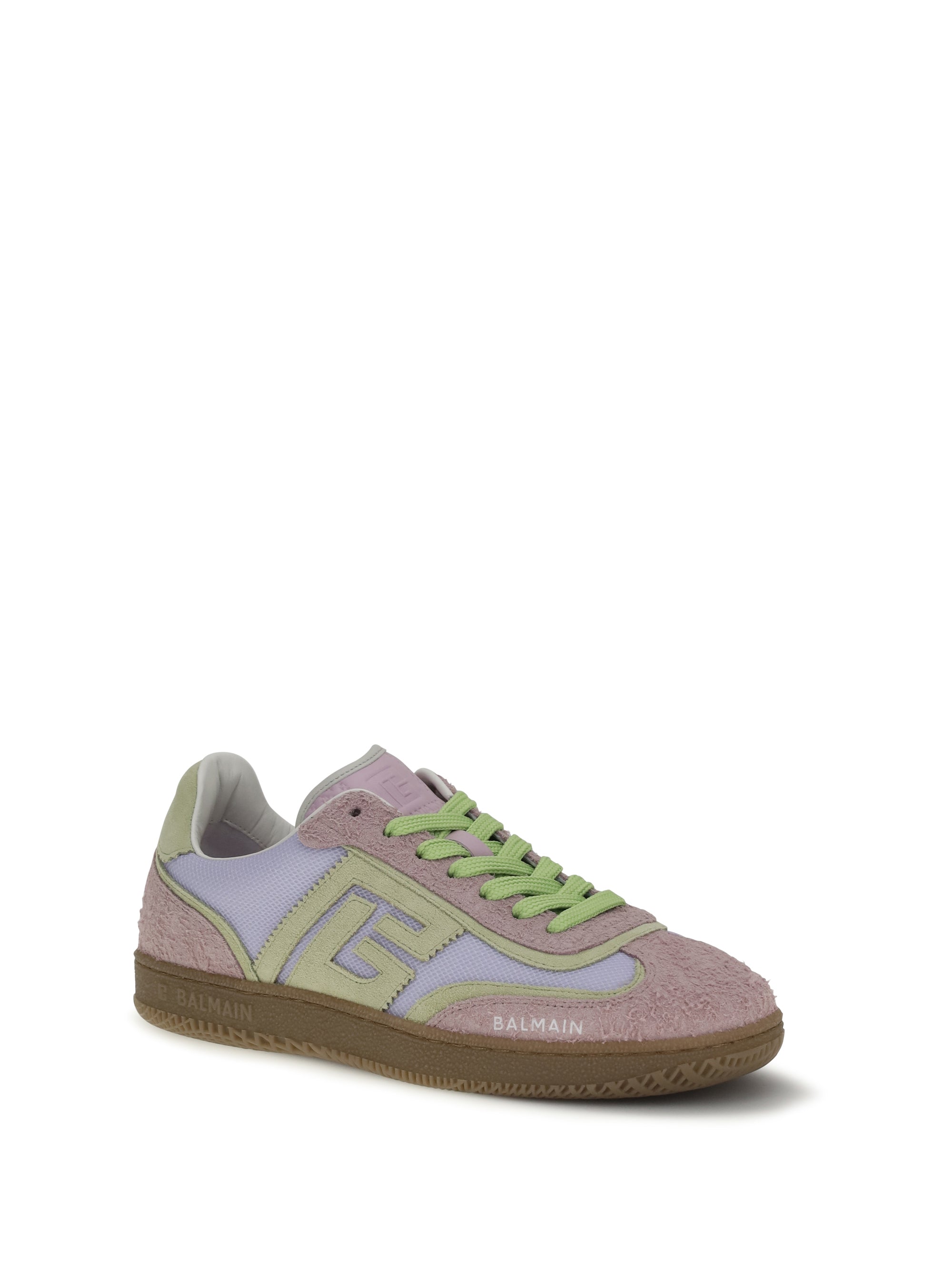 BALMAIN 37 swan sneakers 