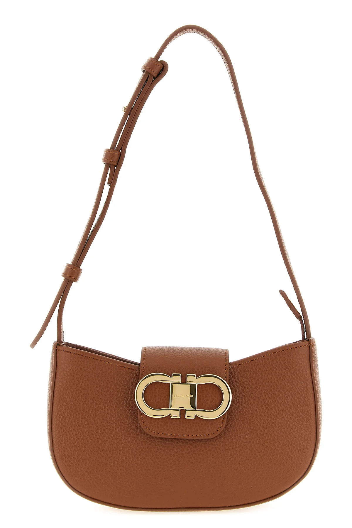 FERRAGAMO OS the ferragamo gabry mini shoulder bag defines everyday elegance through a cres
