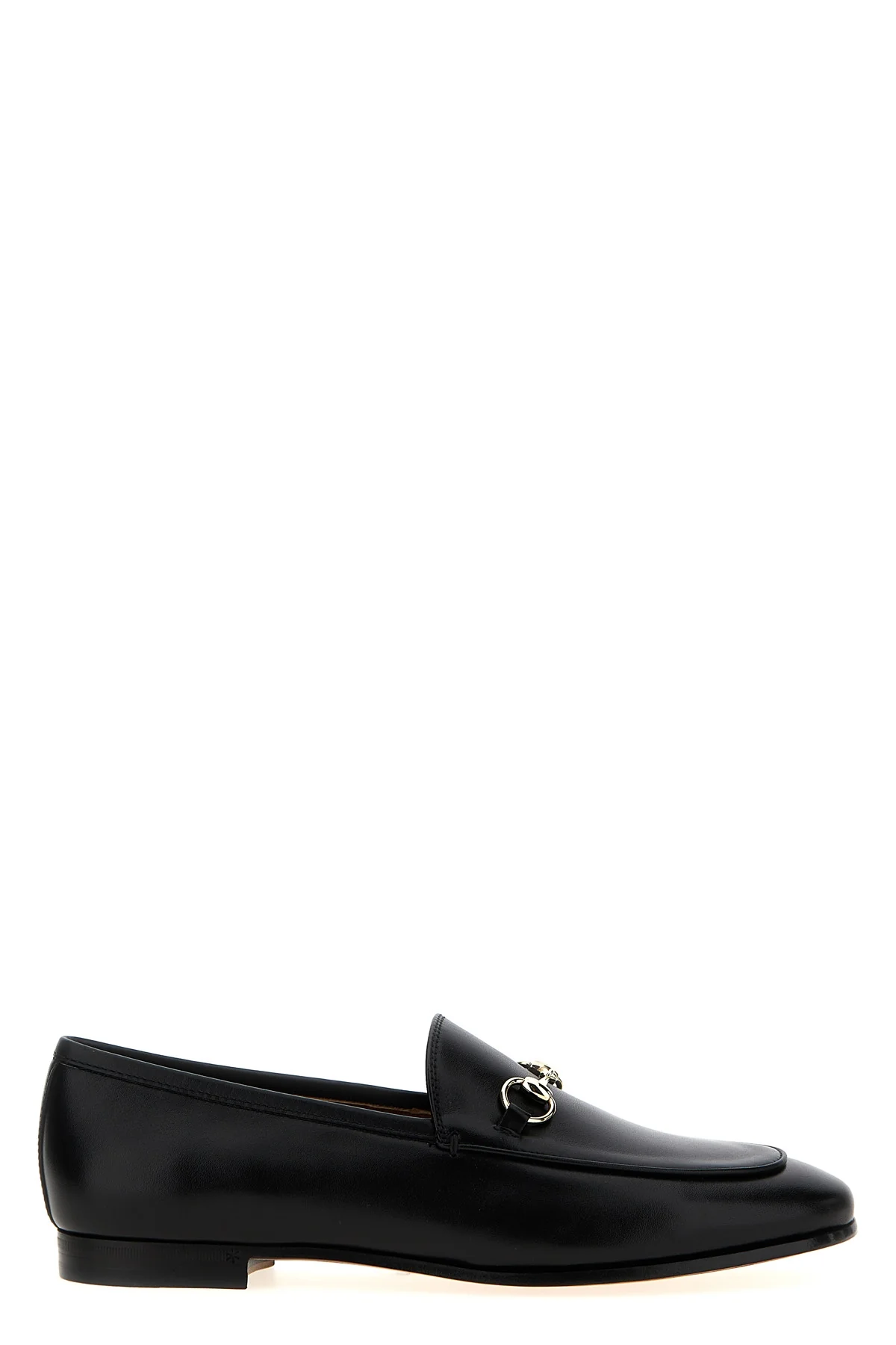 GUCCI 36.5 gucci jordaan leather loafers