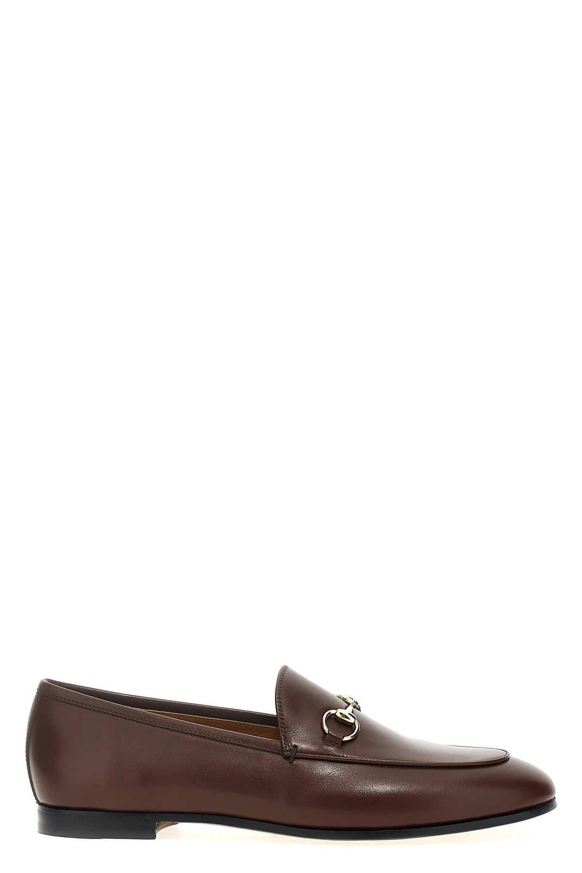 GUCCI 37 jordaan leather loafers