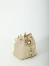 champagne mesh bon bon bag