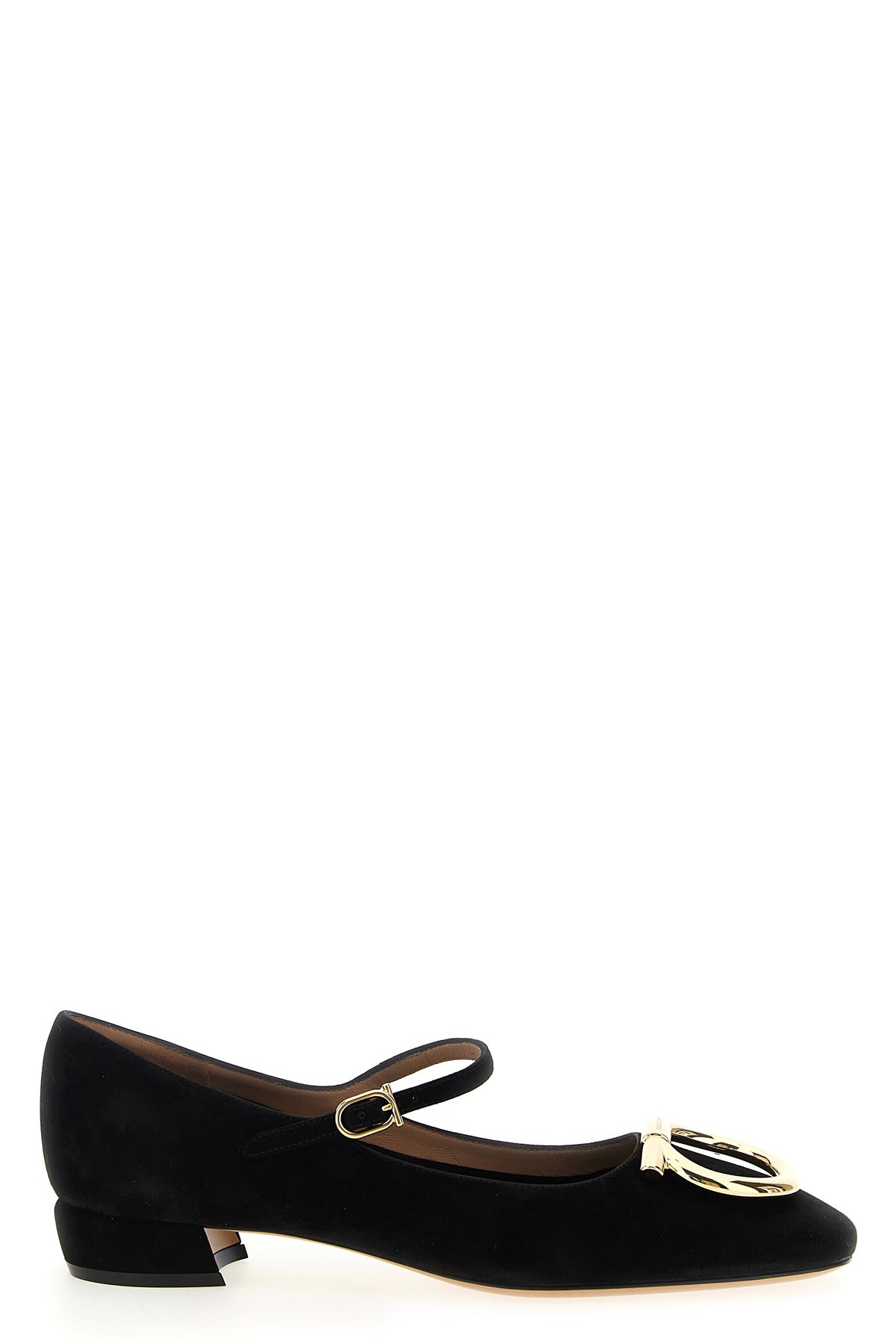 FERRAGAMO 6.5 mary jane marry 2 in suede