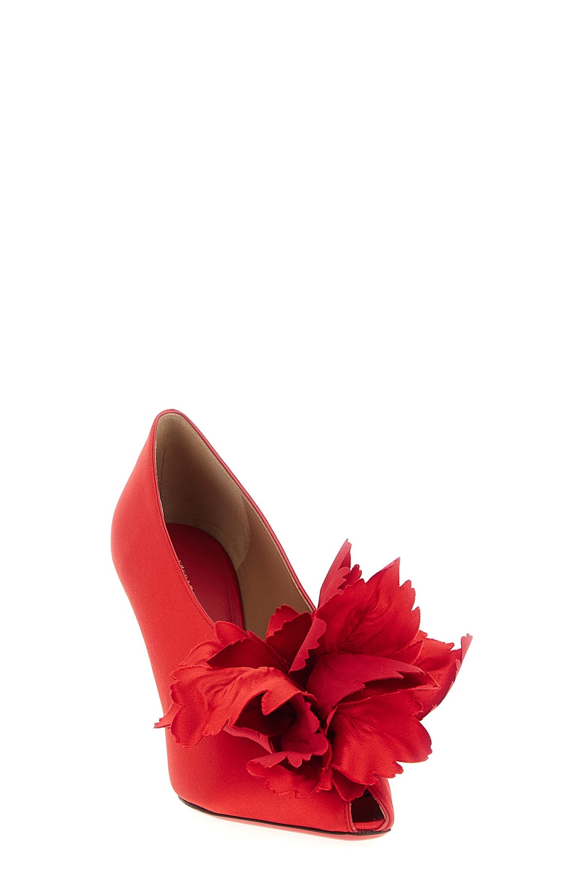 FERRAGAMO 6 galia satin pumps
