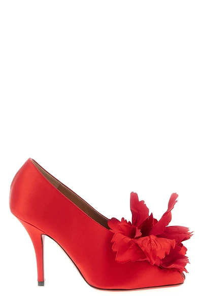 galia satin pumps