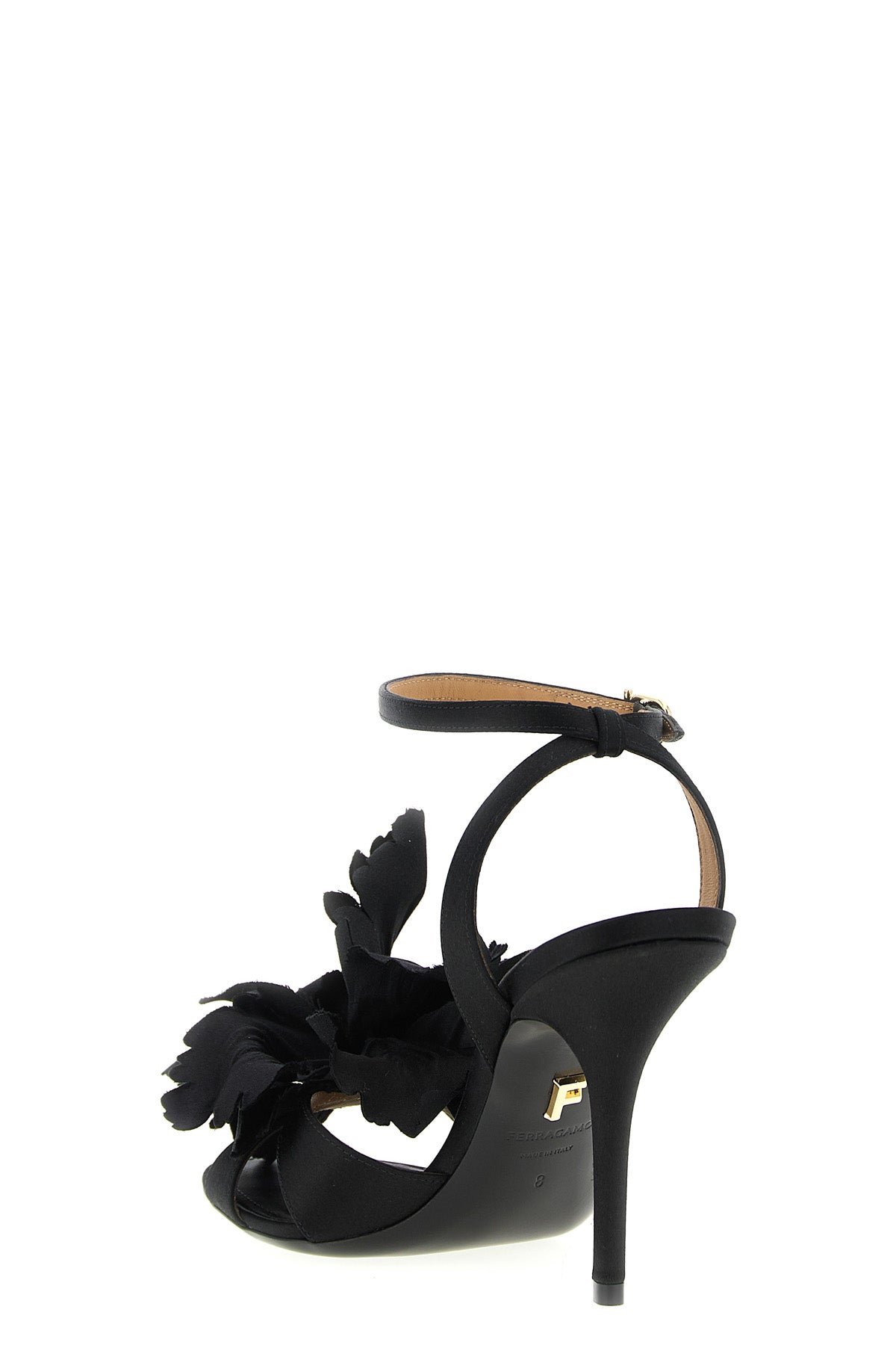 ghilly satin sandals