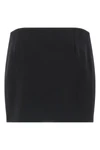 wool and cashmere mini skirt