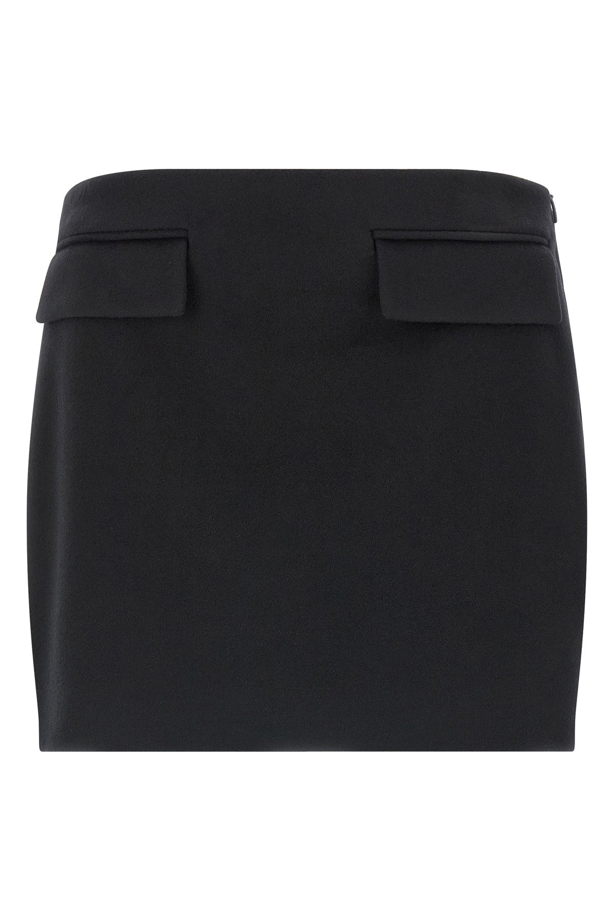 FERRAGAMO 38 wool and cashmere mini skirt