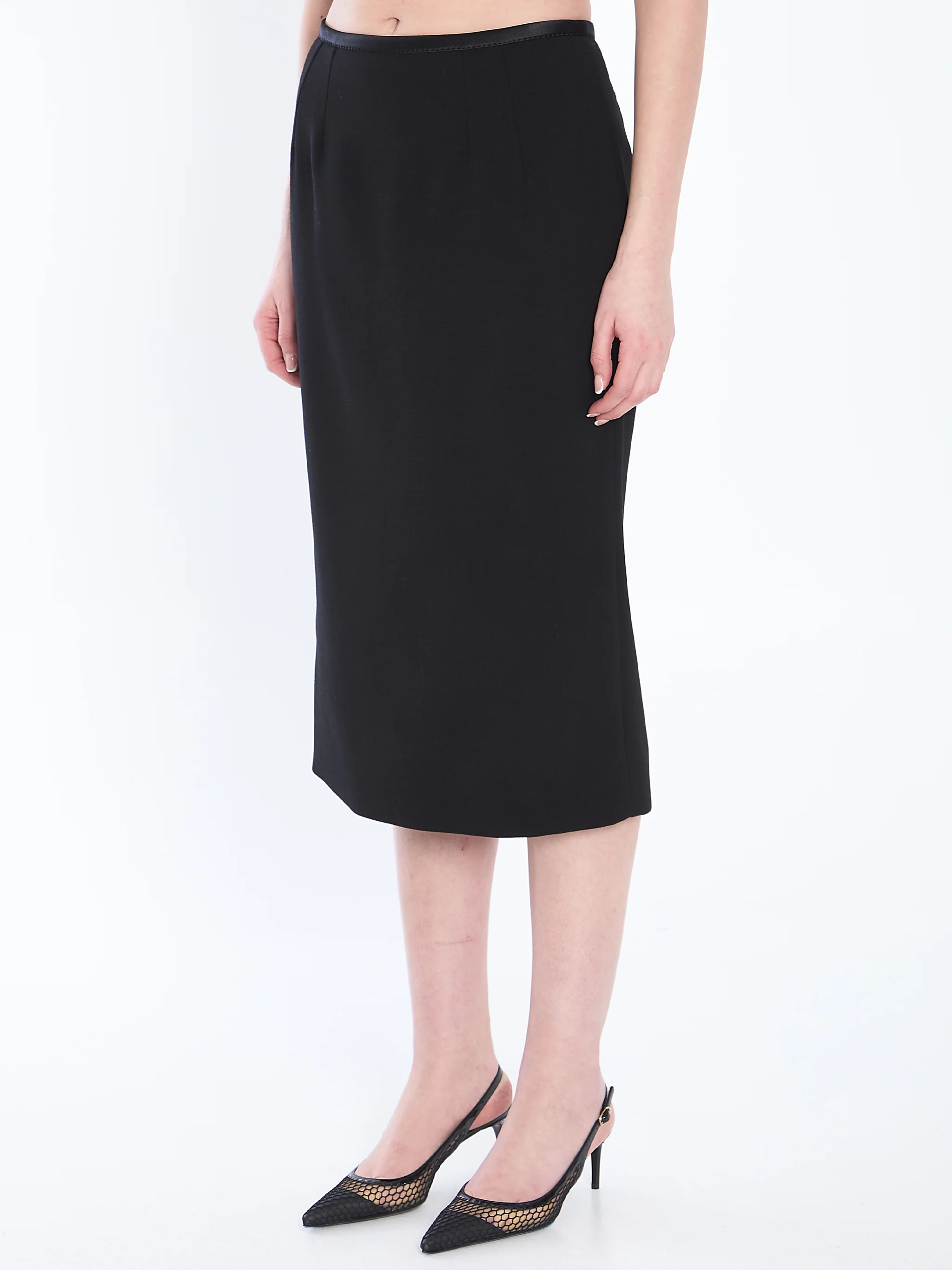 pencil longuette skirt