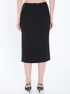 pencil longuette skirt