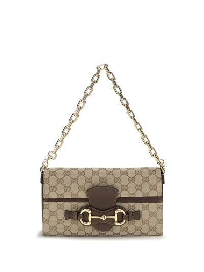 medium horsebit ristretto shoulder bag