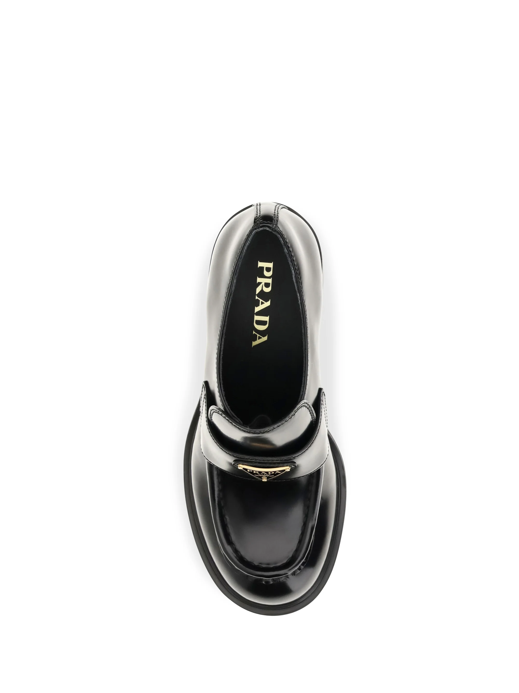 leather heeled loafers