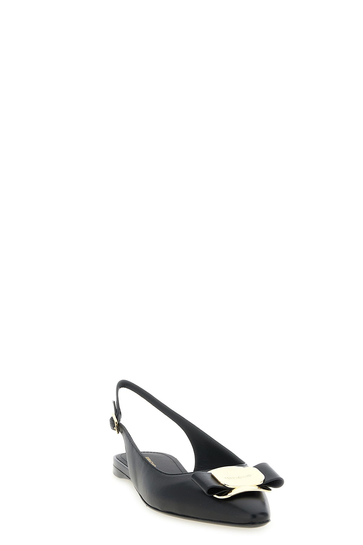 FERRAGAMO 5 zelmy nappa slingbacks