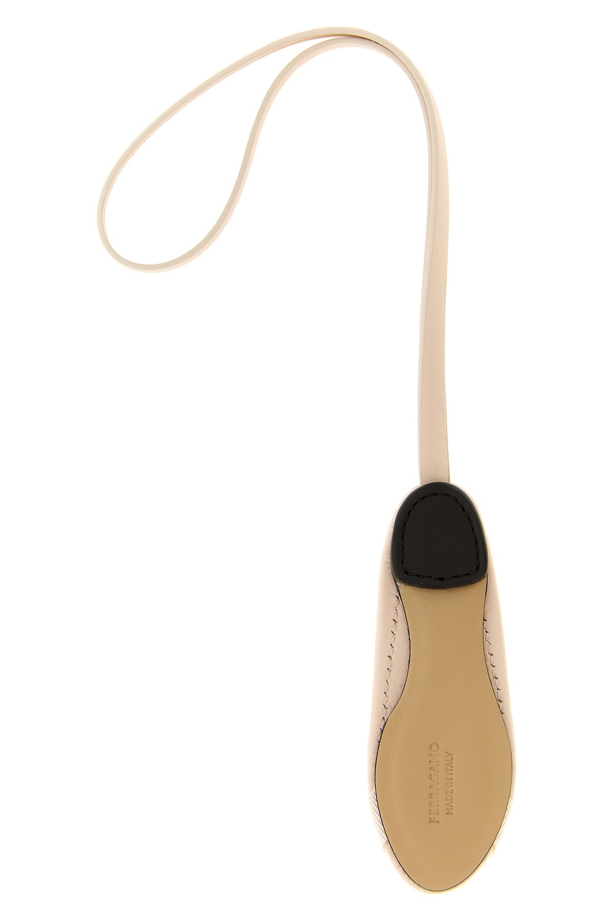 FERRAGAMO OS leather charm