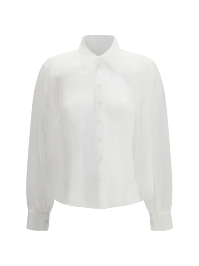 tulle shirt with sash